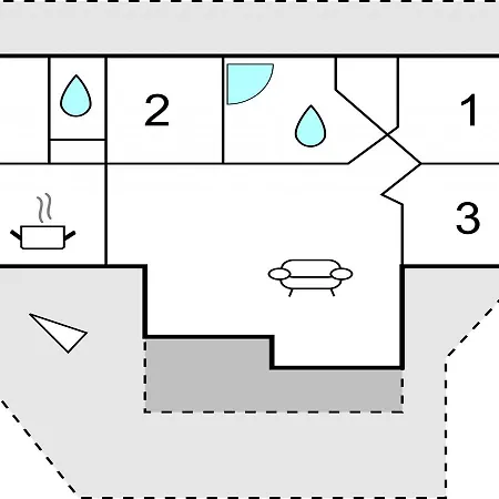 Three-bedroom Holiday In *